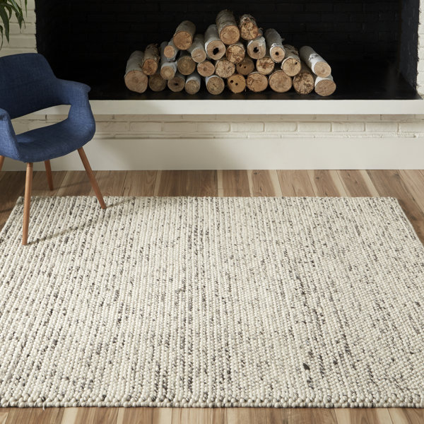 Joss & Main Amalda Abstract Handmade Flatweave Ivory Area Rug & Reviews Wayfair Canada